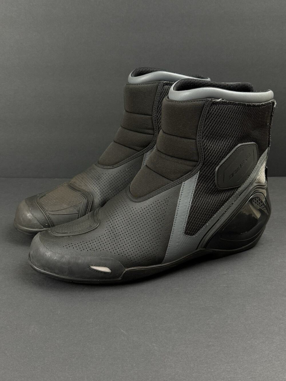 DAINESE Dinamica Air Men’s Size 11 Black Motorcycle Riding Shoes Sneakers